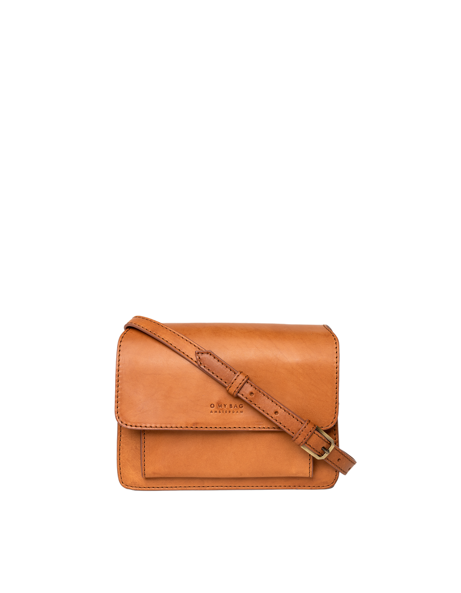 Bag - Harper - Mini - Eco Classic Leather - Cognac – Industry & Co