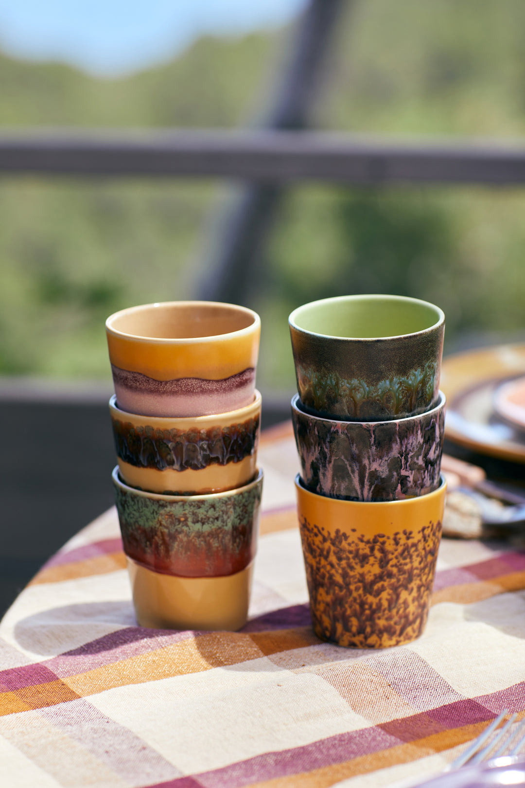 HKliving® 70s Ceramics - Coffee Mug - Sunset – Industry & Co