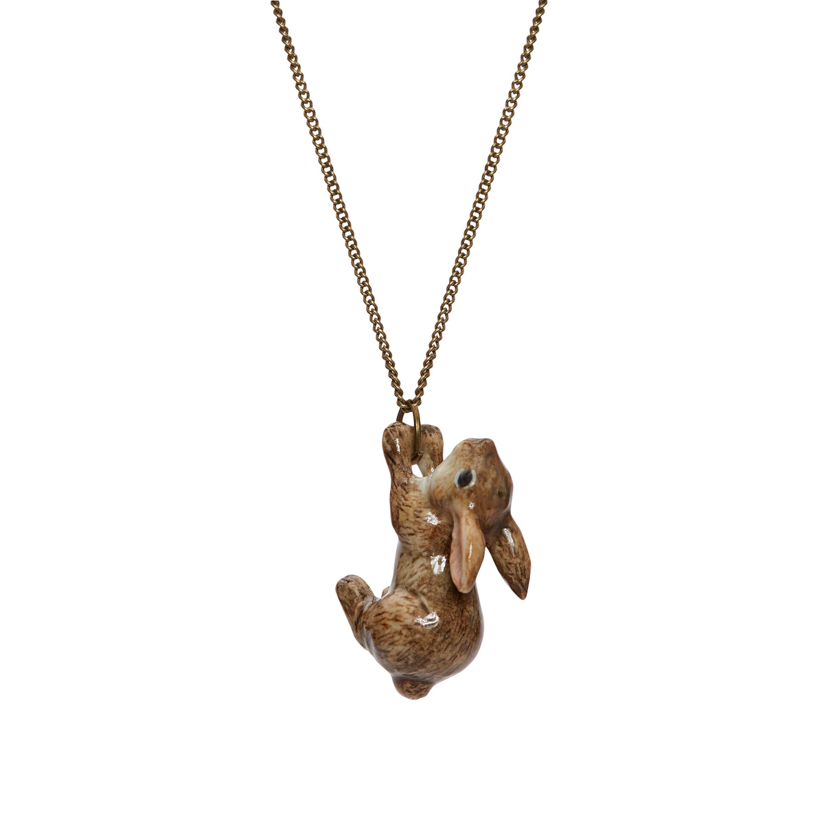 Necklace - Tiny Leaping Rabbit – Industry & Co - Home