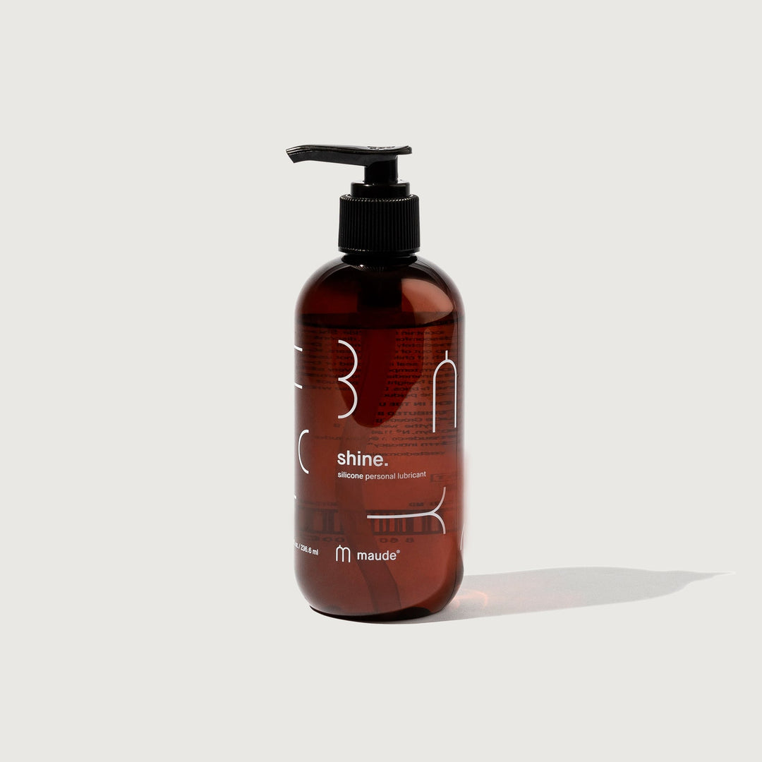 shine personal lubricant Amazon.com: Maude Shine - Organic Personal Lubricant - Hydrating Aloe Vera  + Water Based Lube main image 1