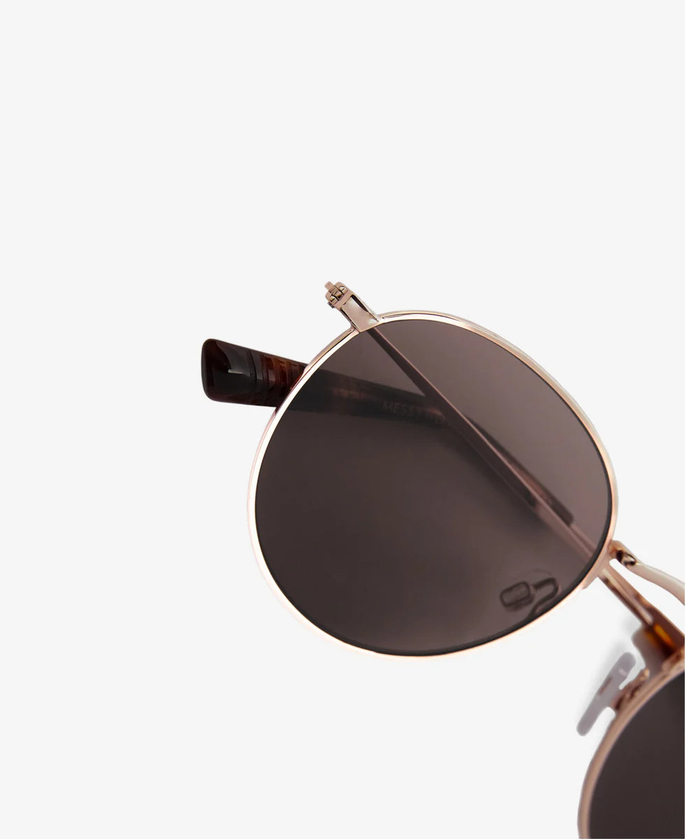 サングラス+メガネ messyweekend Lennon - Rose Gold - Brown Sunglasses - Lennon - Rose Gold - Brown – Industry & Co - Home
