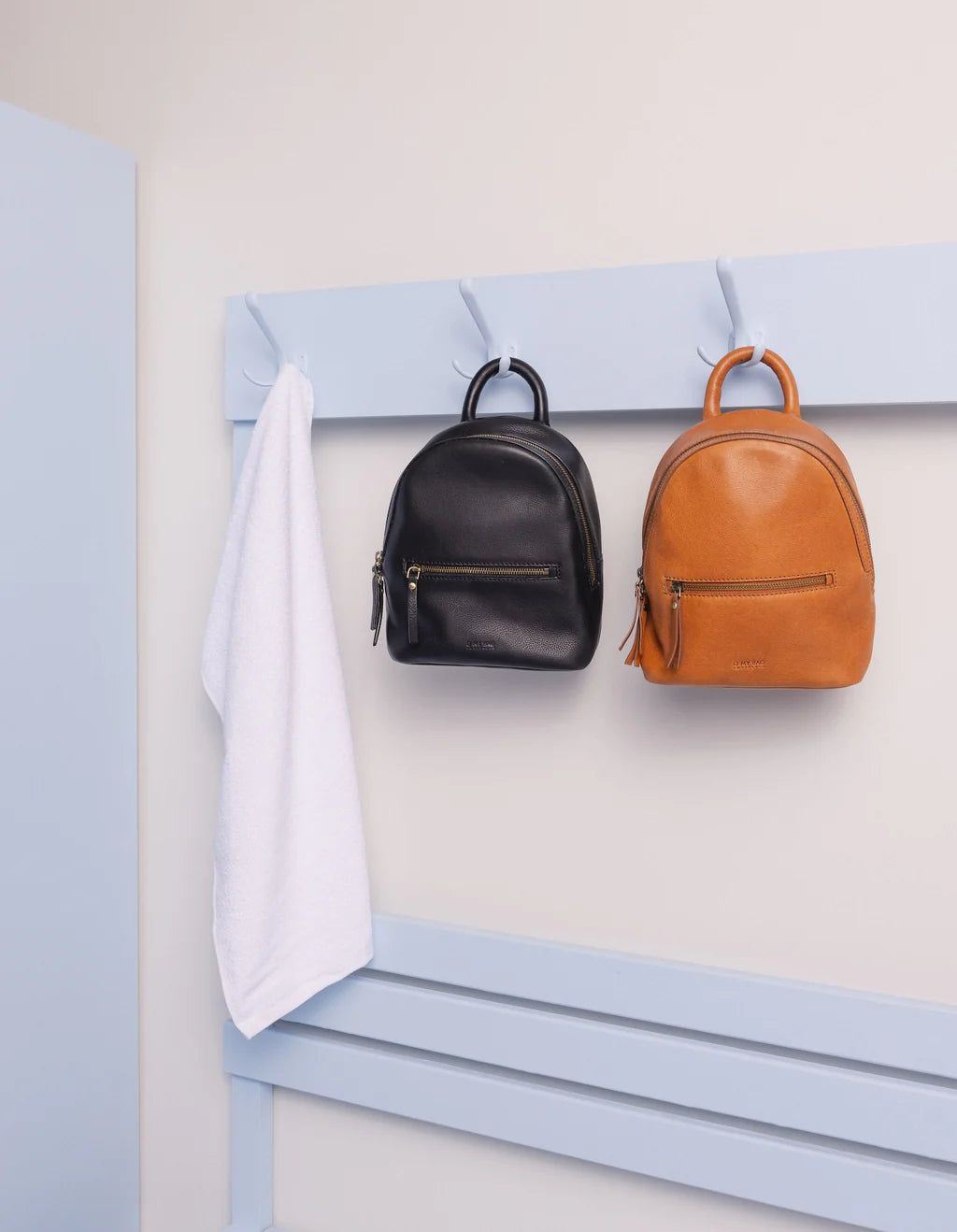 brandy backpack mini Backpack - Mini - Ivy - Soft Grain Leather - Black – Industry & Co