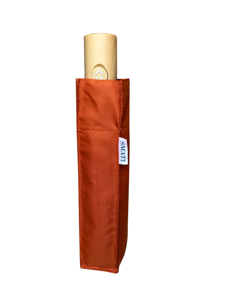 Folding Umbrella - Automatic - Cognac – Industry & Co - Home
