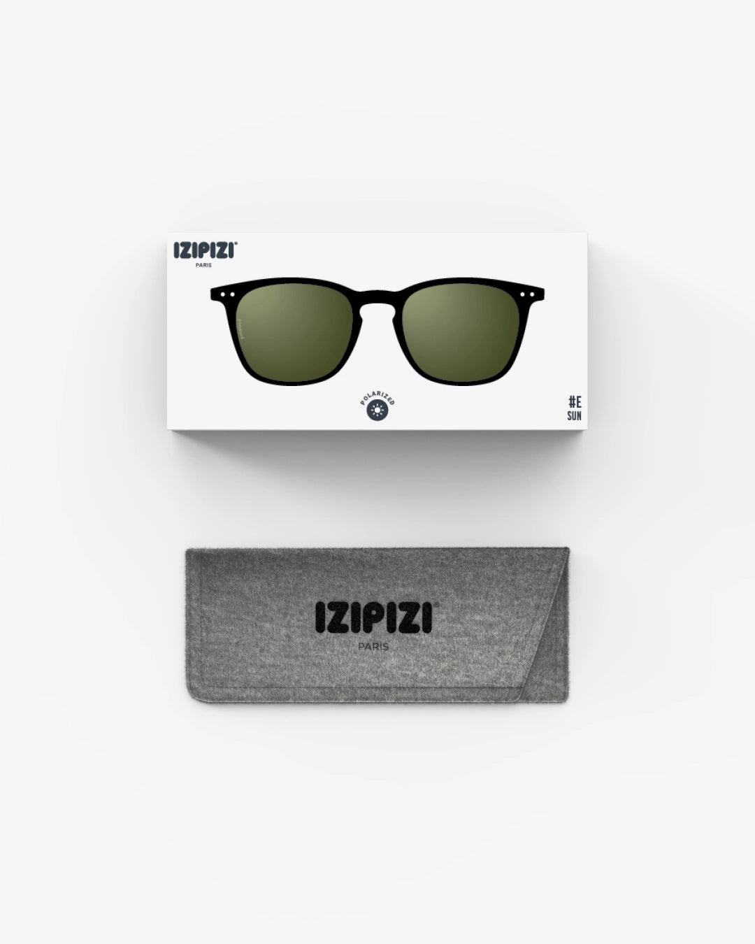 NWT IZIPIZI Paris #D Black Polarized Unisex Sunglasses 100% UV Protect Cat 3 NIB NWT IZIPIZI Paris #E Black Polarized Sunglasses 100% UV  main image 3