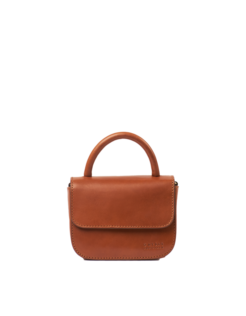 Cognac leather bag store